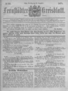 Fraustädter Kreisblatt. 1878.12.24 Nr52