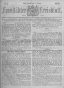 Fraustädter Kreisblatt. 1879.01.17 Nr3