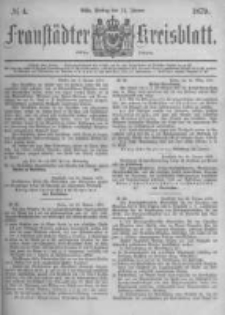 Fraustädter Kreisblatt. 1879.01.24 Nr4