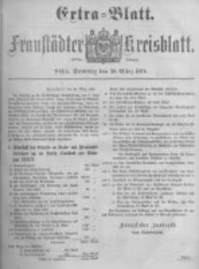 Fraust&auml;dter Kreisblatt. 1879.03.30 Nr Extra