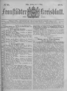 Fraustädter Kreisblatt. 1878.03.08 Nr10