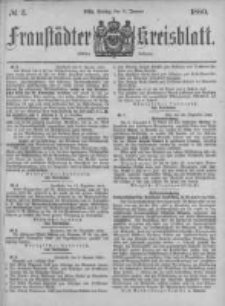 Fraustädter Kreisblatt. 1880.01.09 Nr2