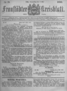 Fraust&auml;dter Kreisblatt. 1880.05.06 Nr19