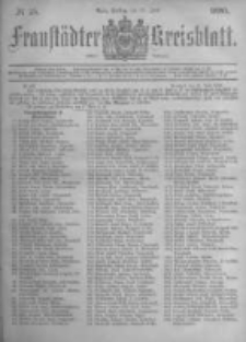 Fraust&auml;dter Kreisblatt. 1880.06.18 Nr25