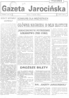 Gazeta Jarocińska 1992.01.03 Nr1(65)