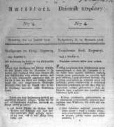 Amtsblatt der Königlichen Preussischen Regierung zu Bromberg. 1828.01.25 No.4