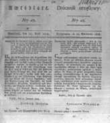 Amtsblatt der K&ouml;niglichen Preussischen Regierung zu Bromberg. 1828.04.25 No.17