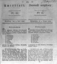 Amtsblatt der K&ouml;niglichen Preussischen Regierung zu Bromberg. 1828.07.04 No.27
