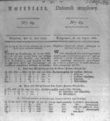 Amtsblatt der Königlichen Preussischen Regierung zu Bromberg. 1828.07.18 No.29