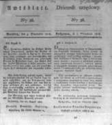 Amtsblatt der K&ouml;niglichen Preussischen Regierung zu Bromberg. 1828.09.05 No.36
