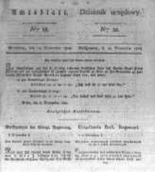 Amtsblatt der Königlichen Preussischen Regierung zu Bromberg. 1828.09.19 No.38