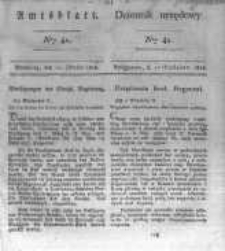 Amtsblatt der Königlichen Preussischen Regierung zu Bromberg. 1828.10.10 No.41