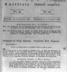 Amtsblatt der Königlichen Preussischen Regierung zu Bromberg. 1828.11.28 No.48