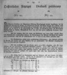 Oeffentlicher Anzeiger zum Amtsblatt No.11. der Königl. Preuss. Regierung zu Bromberg. 1828