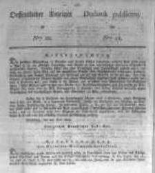 Oeffentlicher Anzeiger zum Amtsblatt No.22. der Königl. Preuss. Regierung zu Bromberg. 1828