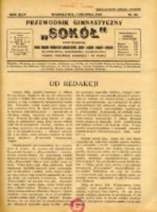 Przewodnik Gimnastyczny "Sokół": organ Związku Towarzystw Gimnastycznych "Sokół": dwutygodnik Zarządu Związku Dzielnic: Małopolskiej, Mazowieckiej, Krakowskiej, Śląskiej, Poznańskiej, Pomorskiej i we Francji 1927.12.01 R.44 Nr23