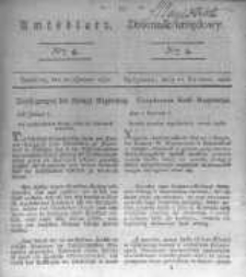 Amtsblatt der K&ouml;niglichen Preussischen Regierung zu Bromberg. 1830.01.22 No.4