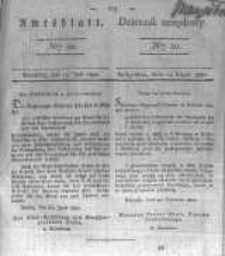 Amtsblatt der K&ouml;niglichen Preussischen Regierung zu Bromberg. 1830.07.23 No.30