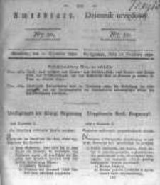 Amtsblatt der Königlichen Preussischen Regierung zu Bromberg. 1830.12.10 No.50