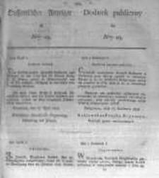 Oeffentlicher Anzeiger zum Amtsblatt No.19. der Königl. Preuss. Regierung zu Bromberg. 1828