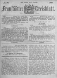 Fraustädter Kreisblatt. 1880.12.05 Nr50