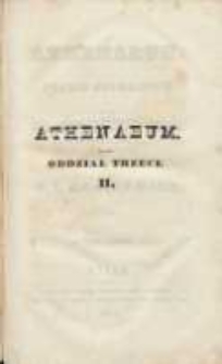Athenaeum: pismo poświęcone historii, literaturze, sztukom, krytyce itd. 1843 Nr2