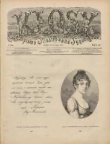 Kłosy: czasopismo ilustrowane, tygodniowe, poświęcone literaturze, nauce i sztuce 1887.03.19(31) T.44 Nr1135