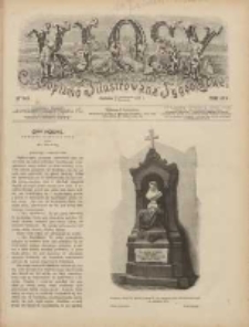 Kłosy: czasopismo ilustrowane, tygodniowe, poświęcone literaturze, nauce i sztuce 1887.10.29(11.10) T.45 Nr1167