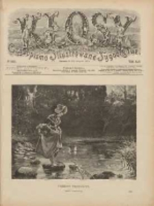 Kłosy: czasopismo ilustrowane, tygodniowe, poświęcone literaturze, nauce i sztuce 1887.11.12(24) T.45 Nr1169