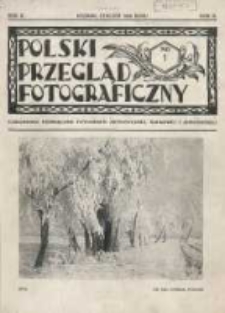 Polski Przegląd Fotograficzny: czasopismo poświęcone fotografji artystycznej, naukowej i amatorskiej 1926.01 R.2 Nr1