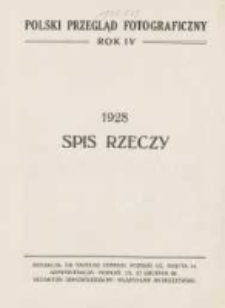 Polski Przegląd Fotograficzny 1928.01 R.4