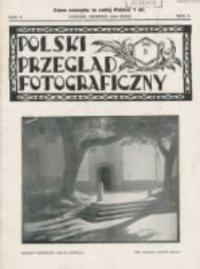 Polski Przegląd Fotograficzny 1929.08 R.5 Nr8
