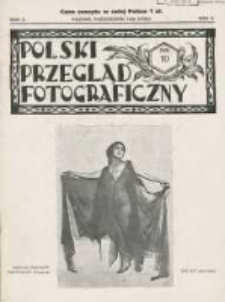 Polski Przegląd Fotograficzny 1929.10 R.5 Nr10