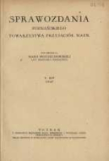 Sprawozdania Poznańskiego Towarzystwa Przyjaciół Nauk. 1947 R.14