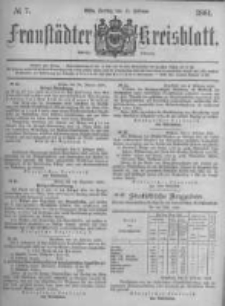 Fraust&auml;dter Kreisblatt. 1881.02.11 Nr7