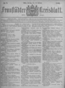 Fraust&auml;dter Kreisblatt. 1881.02.18 Nr8