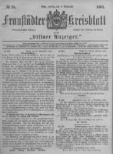 Fraust&auml;dter Kreisblatt. 1881.11.04 Nr51