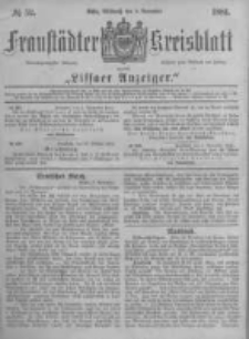 Fraustädter Kreisblatt. 1881.11.09 Nr52