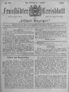 Fraustädter Kreisblatt. 1881.12.07 Nr60