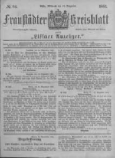 Fraustädter Kreisblatt. 1881.12.21 Nr64