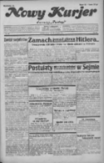 Nowy Kurjer: dawniej "Postęp" 1931.11.10 R.42 Nr260