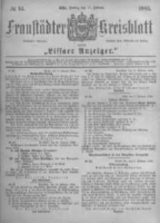 Fraustädter Kreisblatt. 1882.02.17 Nr14
