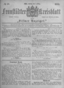 Fraust&auml;dter Kreisblatt. 1882.03.03 Nr18