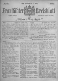 Fraust&auml;dter Kreisblatt. 1882.03.22 Nr23
