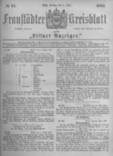 Fraust&auml;dter Kreisblatt. 1882.06.02 Nr44