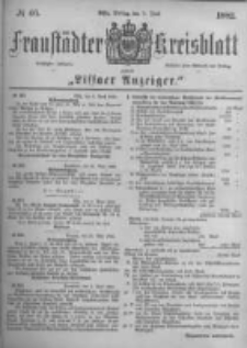 Fraust&auml;dter Kreisblatt. 1882.06.09 Nr46