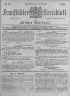 Fraustädter Kreisblatt. 1882.11.22 Nr93