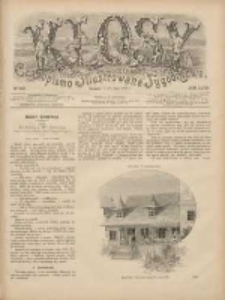 Kłosy: czasopismo ilustrowane, tygodniowe, poświęcone literaturze, nauce i sztuce 1889.05.11(23) T.48 Nr1247