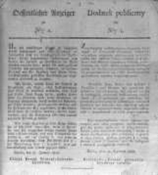 Oeffentlicher Anzeiger zum Amtsblatt No.1. der Königl. Preuss. Regierung zu Bromberg. 1830