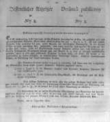 Oeffentlicher Anzeiger zum Amtsblatt No.3. der Königl. Preuss. Regierung zu Bromberg. 1830